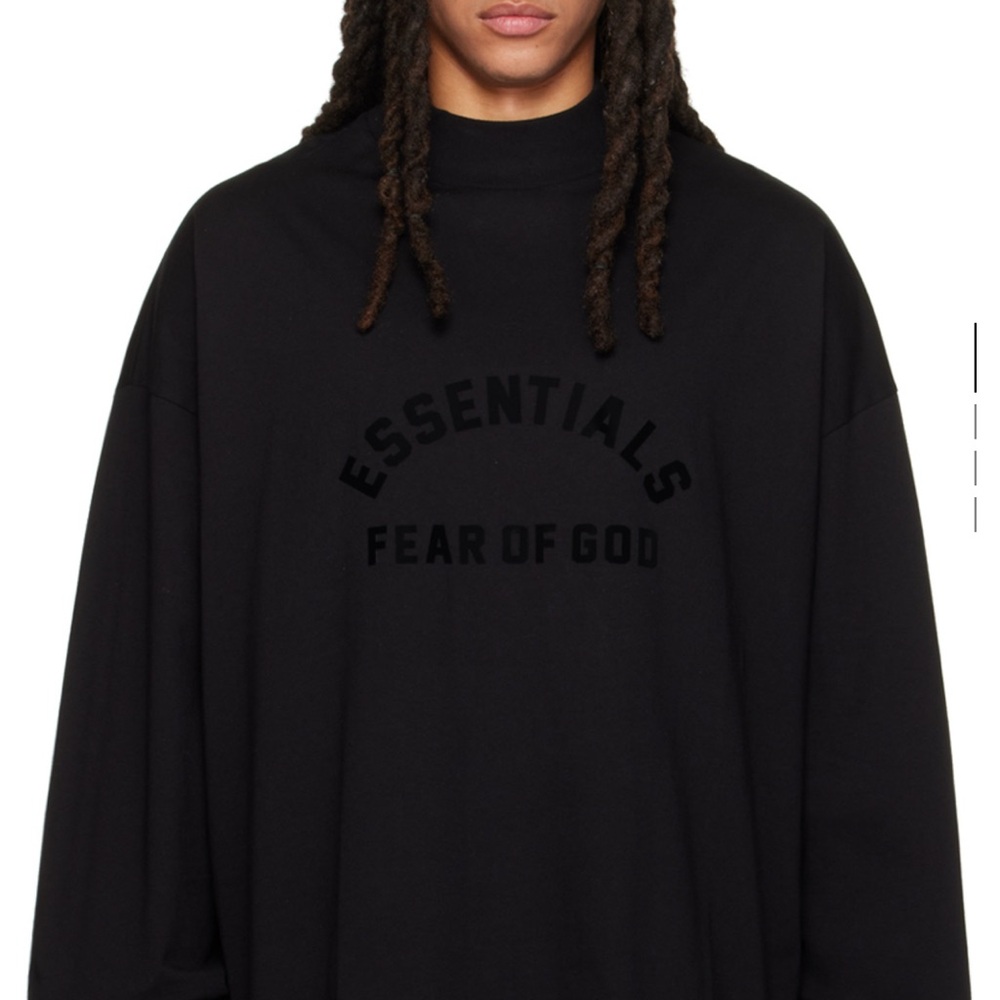Fear of God Essentials Black Pullover